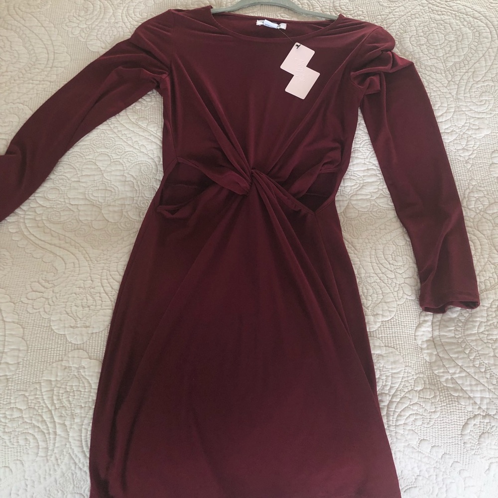 Red dress! Nasty Gal